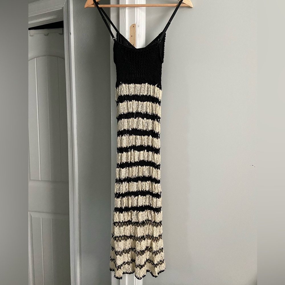 FP striped lace dress